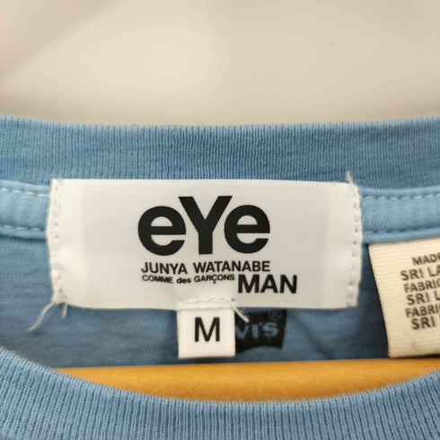 アイジュンヤワタナベコムデギャルソンマン eYe JUNYA WATANABE COMME des GARCONS MAN 17SS ロゴプリント クルーネック 半袖Tシャツ カットソー メンズ M