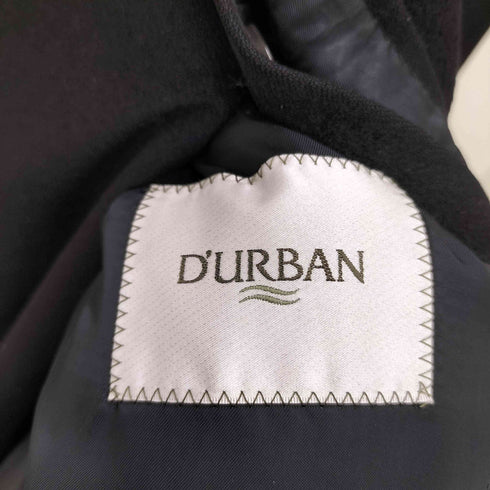 ダーバン DURBAN カシミヤ100% ウールステンカラーコート メンズ