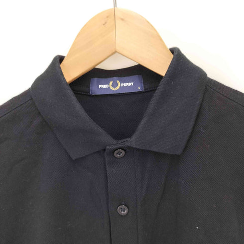 フレッドペリー FRED PERRY ロゴ刺繍 鹿の子ポロシャツ メンズ import:S