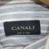 カナーリ CANALI イタリア製 L/S ストライプ シャツ メンズ 38/15