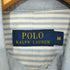 ポロラルフローレン POLO RALPH LAUREN ポニー刺繍 ボタンダウン L/S アシンメトリー ストライプ シャツ メンズ import:M