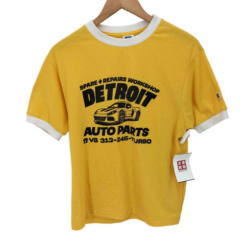 ラッセルアスレチック RUSSELL ATHLETIC Kids Tri-Blend Classic Ringer Tシャツ メンズ JPN:XS