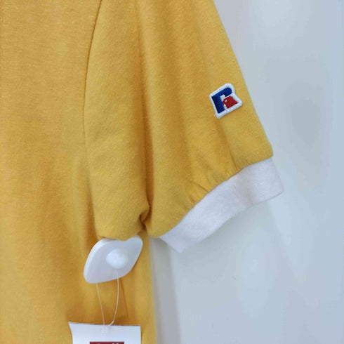 ラッセルアスレチック RUSSELL ATHLETIC Kids Tri-Blend Classic Ringer Tシャツ メンズ JPN:XS