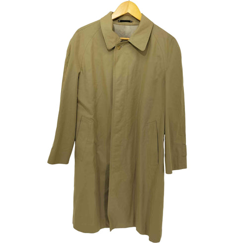 サンヨー SANYO WEST INDIAN SEA ISLAND COTTON 裏地チェック ステンカラー コート メンズ 170A5