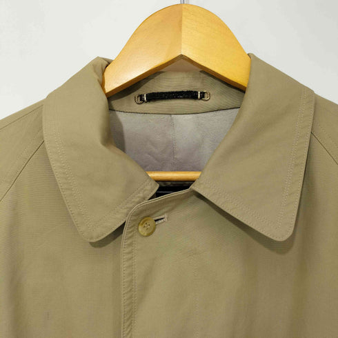 サンヨー SANYO WEST INDIAN SEA ISLAND COTTON 裏地チェック ステンカラー コート メンズ 170A5