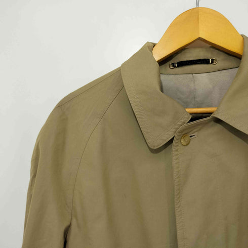 サンヨー SANYO WEST INDIAN SEA ISLAND COTTON 裏地チェック ステンカラー コート メンズ 170A5