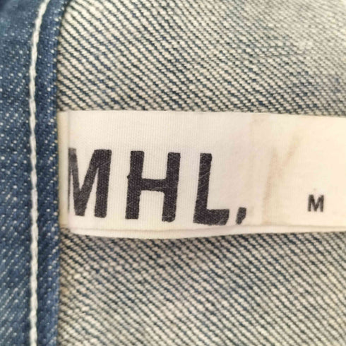 エムエイチエル MHL. インディゴ ストレートデニムパンツ メンズ JPN:M