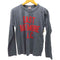 ヘインズ Hanes SPORTSWEAR 50-60S 復刻 プリント L/S クルーネック Tシャツ メンズ import:M