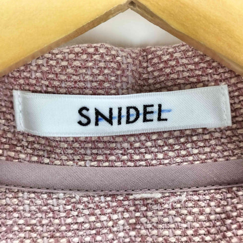 スナイデル snidel ノースリーブフリンジ加工ワンピース レディース