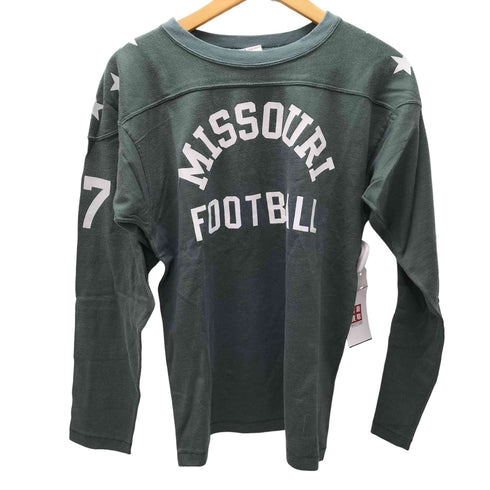 チャンピオン Champion ランタグ 復刻 袖 目付き カレッジ ロゴ プリント L/S クルーネック Tシャツ メンズ import:M
