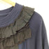 トリト TORI-TO 25SS 別注 バイアス フリル BIG Tシャツ レディース JPN:M