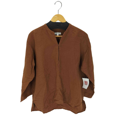 ビューティーアンドユースユナイテッドアローズ BEAUTY & YOUTH UNITED ARROWS リネン レーヨン スキッパー シャツ レディース JPN:M