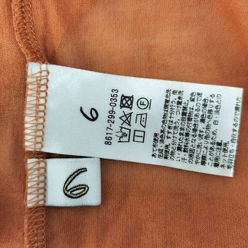 ロクビューティーアンドユースユナイテッドアローズ 6 BEAUTY & YOUTH UNITED ARROWS 22SS COTTON NYLON RINGER T-SHIRT/Tシャツ レディース