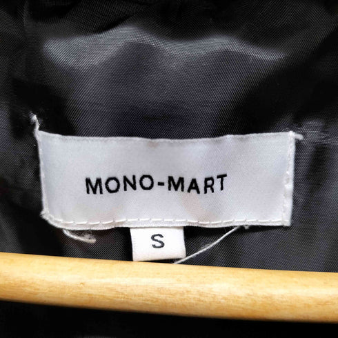 モノマート MONO-MART ショートボリューム撥水スタンドネックドロストパテッドブルゾン メンズ JPN:S