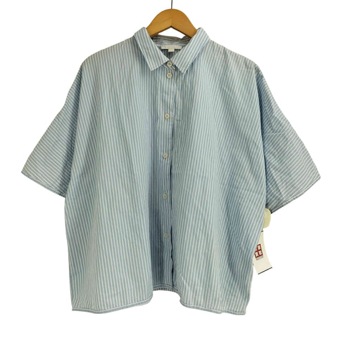 コス COS オーバーサイズ ストライプ S/S シャツ レディース EUR:42