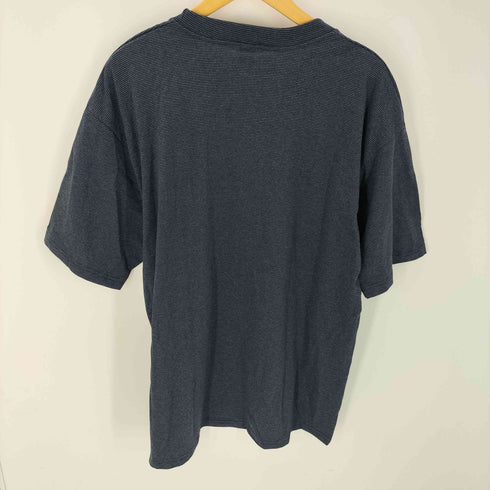 カルクルー Cal Cru Micro Border S/S T-Shirt メンズ XL