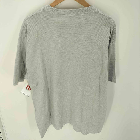 カルクルー Cal Cru Micro Border S/S T-Shirt メンズ XL