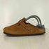 ビルケンシュトック BIRKENSTOCK BOSTON スエード soft footbed サボサンダル メンズ EUR:39