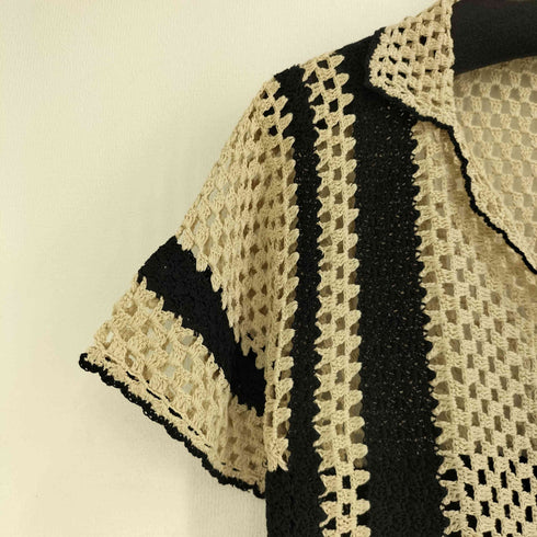 ジャーナルスタンダードレサージュ JOURNAL STANDARD Lessage 22SS クロシェニット レディース