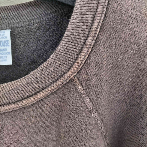 ウエアハウス WAREHOUSE 2ND-HAND TICK TECH セコハン セカンドハンド ラグランスリーブ スウェット Tシャツ メンズ JPN:M