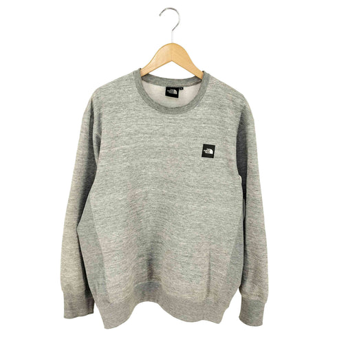 ザノースフェイス THE NORTH FACE SQUARE LOGO CREW スクエア ロゴ クルーネック スウェット メンズ import:L