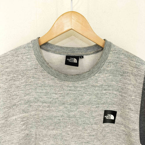 ザノースフェイス THE NORTH FACE SQUARE LOGO CREW スクエア ロゴ クルーネック スウェット メンズ import:L