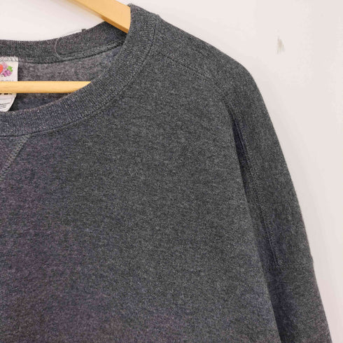 フルーツオブザルーム FRUIT OF THE LOOM 90s メキシコ製 前V ブランク クルーネックスウェット メンズ 2XL