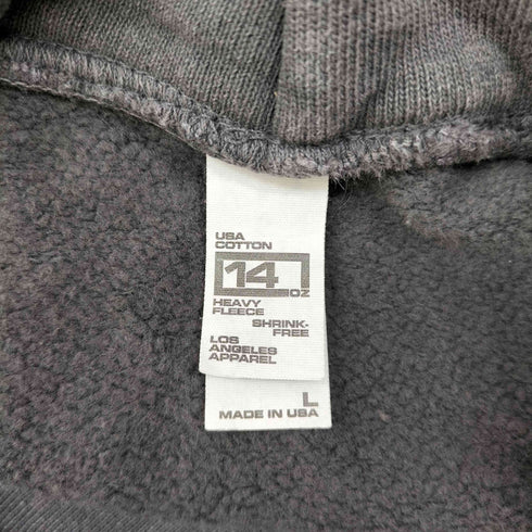 ロサンゼルスアパレル Los Angeles Apparel 14OZ.HEAVY FLEECE HOODED PULLOVER SWEATSHIRT メンズ import:L