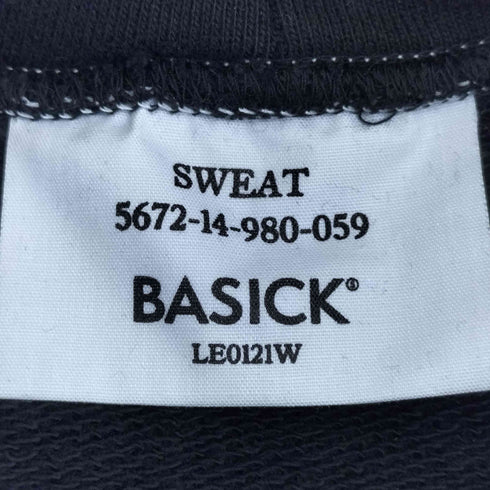 BASICKS Signature Organic Hoodie シグネーチャーオーガニックフーディー メンズ M