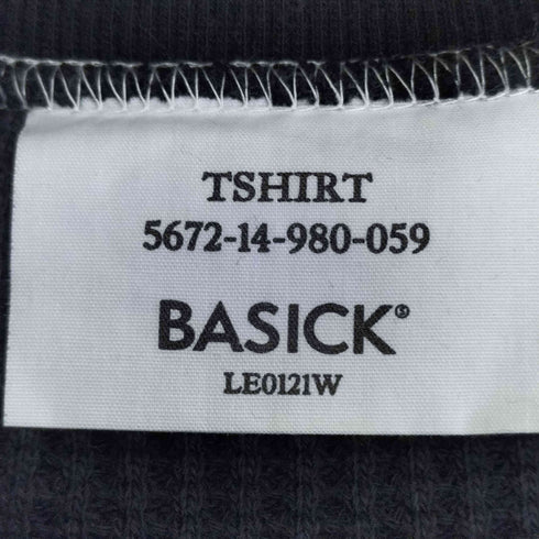 BASICKS Organic Crew Thermal T-Shirt メンズ M