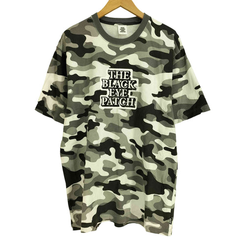 ザブラックアイパッチ THE BLACK EYE PATCH OG LABEL TEE WHITE CAMO メンズ JPN:L