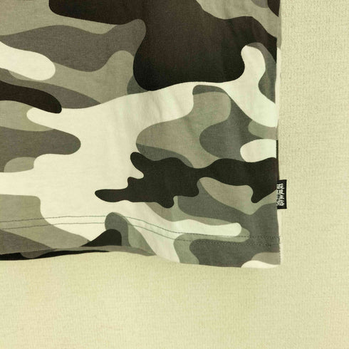 ザブラックアイパッチ THE BLACK EYE PATCH OG LABEL TEE WHITE CAMO メンズ JPN:L