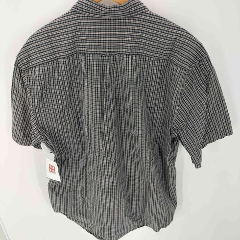 ギャップ Gap OLD チェック柄 ボタンダウン半袖シャツ メンズ JPN:XL