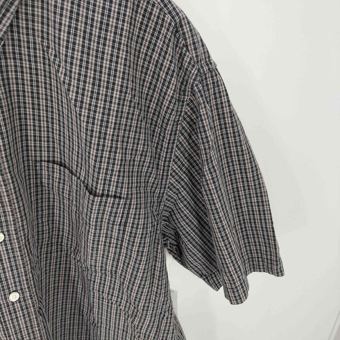 ギャップ Gap OLD チェック柄 ボタンダウン半袖シャツ メンズ JPN:XL