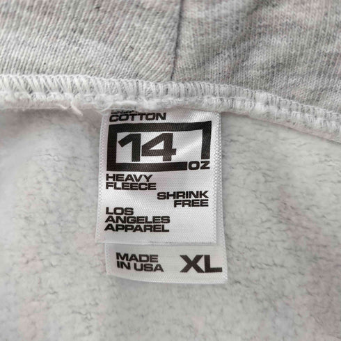 ロサンゼルスアパレル Los Angeles Apparel 14OZ.HEAVY FLEECE HOODED PULLOVER SWEATSHIRT メンズ import:XL