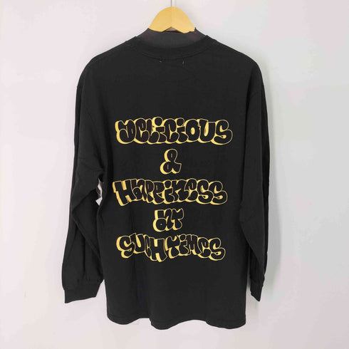 アルスタイル alstyle QOOPATH バックプリントクルーネック長袖Tシャツ メンズ L