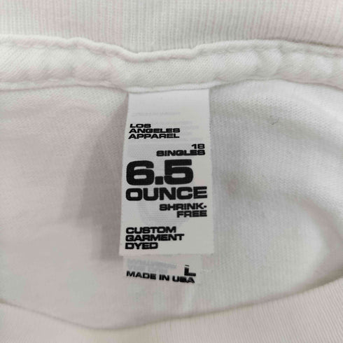 ロサンゼルスアパレル Los Angeles Apparel 6.5oz L/S Pocket Crew メンズ import:L