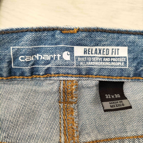 カーハート Carhartt RELAXED FIT ジップフライ デニムパンツ メンズ 32×30