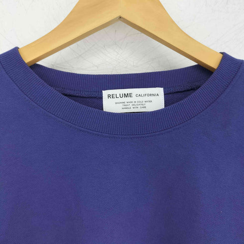 ジャーナルスタンダードレリューム JOURNAL STANDARD relume CALIFORNIA オーバーサイズ スリットスウェット メンズ JPN:M