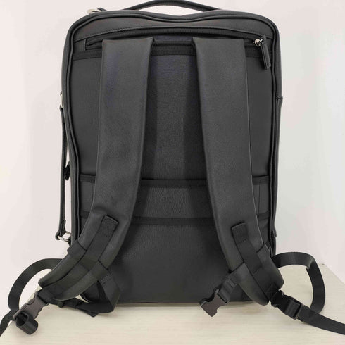 ビームスハート BEAMS HEART フェイクレザー 3WAY ブリーフバッグ メンズ