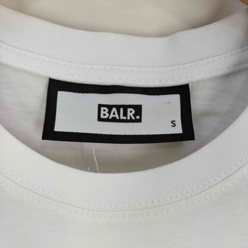 ボーラー BALR フェルトロゴ クルーネックTシャツ メンズ import:S