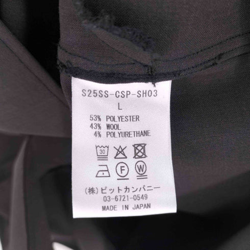 CONZ 25SS STEAF スティーフ 別注 RADIANCE NAVY SHIRTS メンズ JPN:L