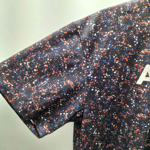 AKTR アクター ペイント ロゴ プリント 半袖 Tシャツ メンズ JPN:XL