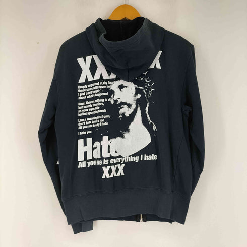 ユナイテッドアスレ UNITED ATHLE 両面プリント ジップアップ フーディ メンズ JPN:M