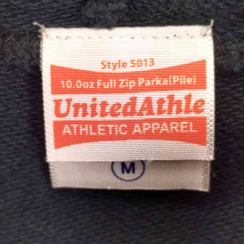 ユナイテッドアスレ UNITED ATHLE 両面プリント ジップアップ フーディ メンズ JPN:M