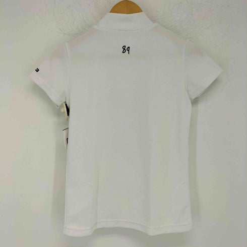 パーリーゲイツ PEARLY GATES 24年モデル ロゴプリント ハイネック 半袖Tシャツ レディース 0