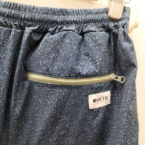 AKTR アクター 総柄 ハーフパンツ ショーツ バスパン メンズ