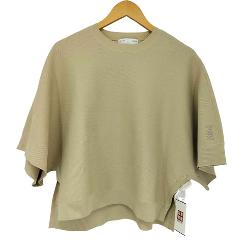 パーリーゲイツ PEARLY GATES PGG ストレッチニットトップス レディース