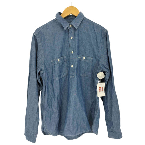 デリシャス Delicious プルオーバーシャンブレーシャツ メンズ JPN:L