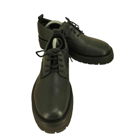 ザラ ZARA シャークソール レザーシューズ メンズ JPN:27.5